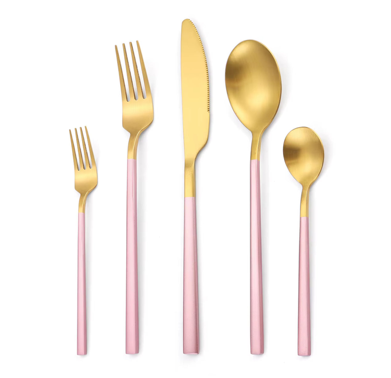 Ines Matte Cutlery Set