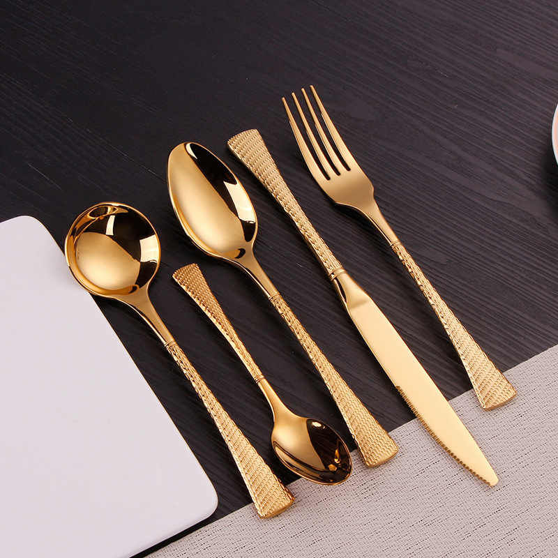Snakeskin Handle Cutlery Set