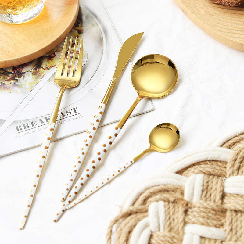 Polka Dots Cutlery Set