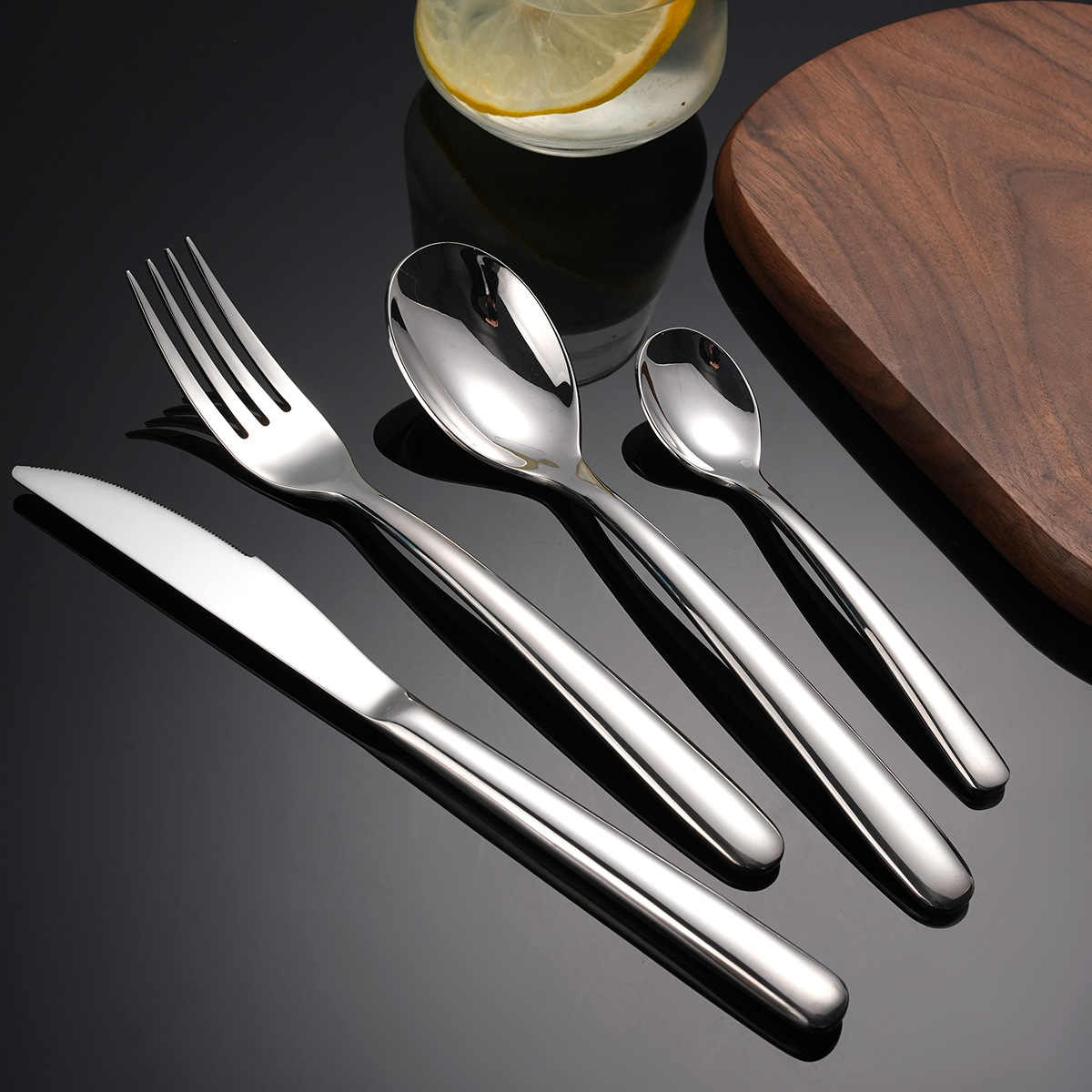 Unique Thickened Handle Cutlery Set