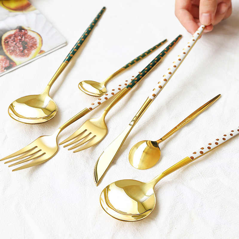Polka Dots Cutlery Set