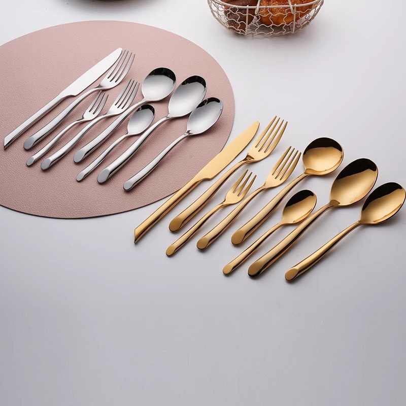 Creative Design Slant Tail Cutlery Set