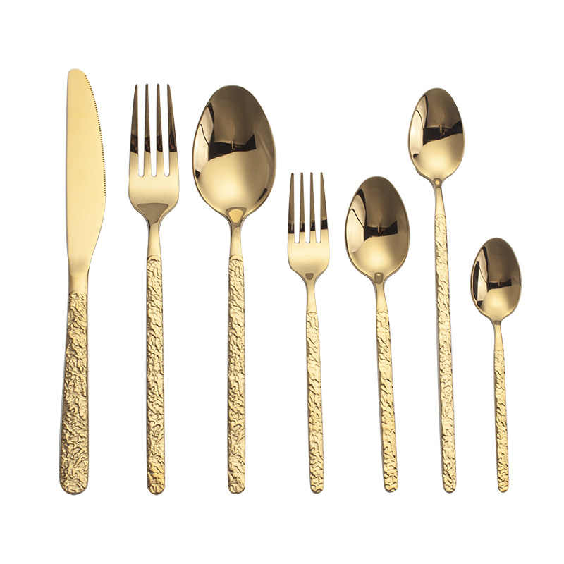 Creative Embossed Cutlery Set