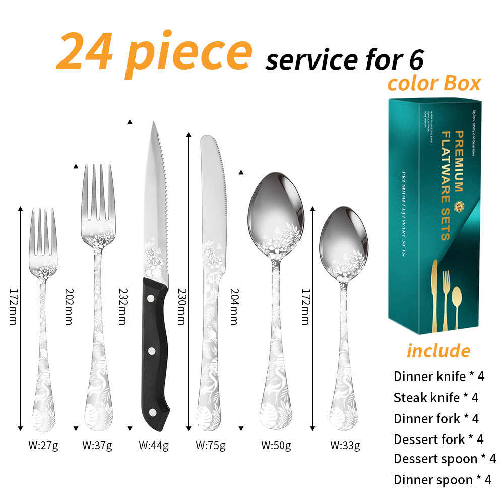 Embroided Cutlery Set