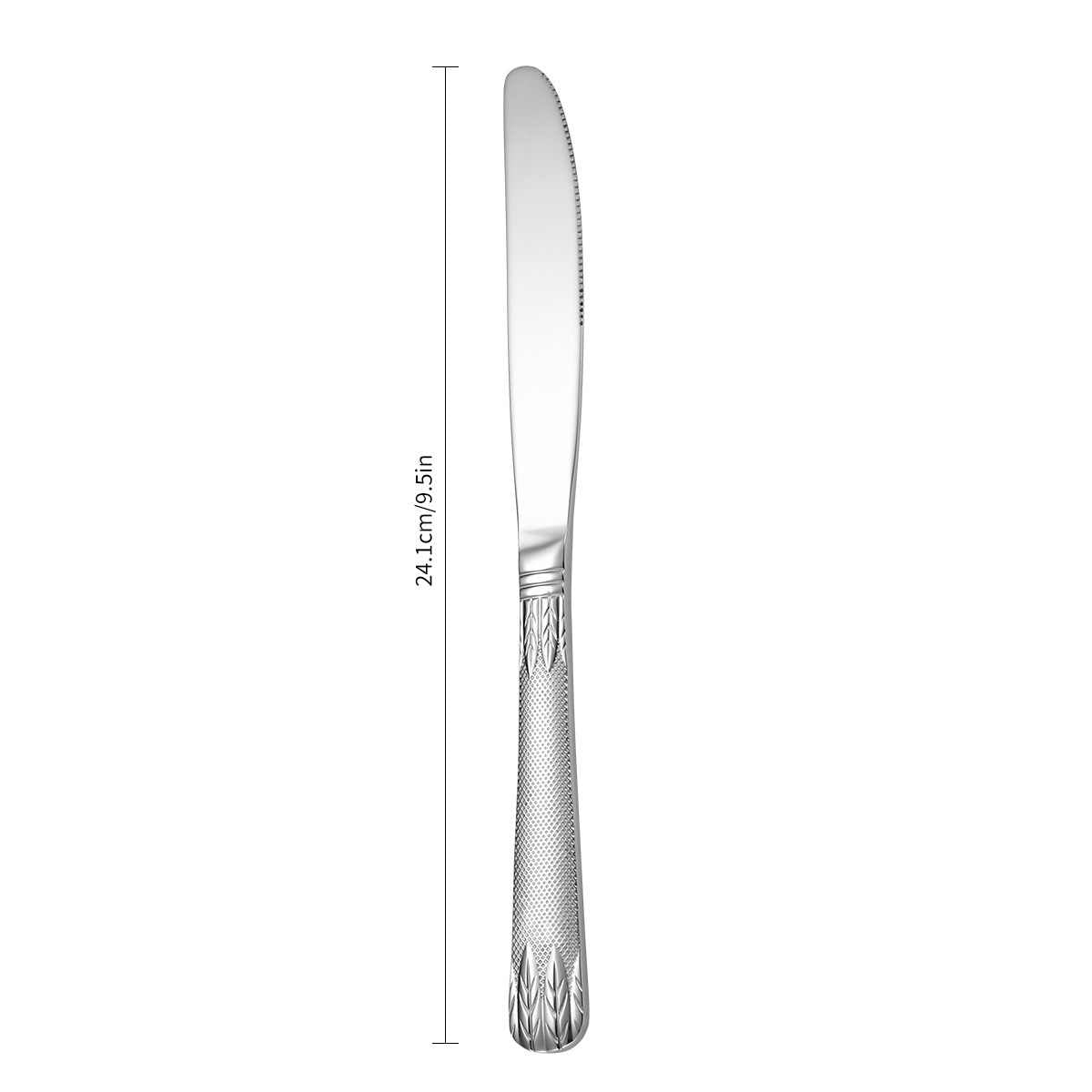 Helena Embossed Handle Cutlery Set