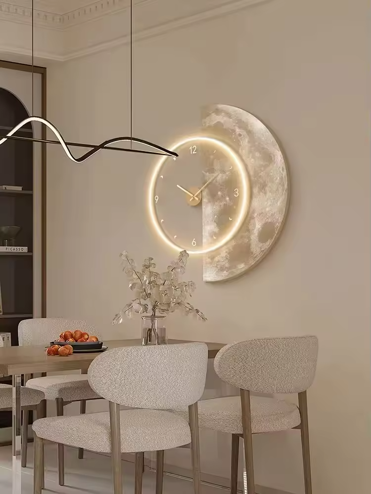 Led Durable Luxury Wall Clock