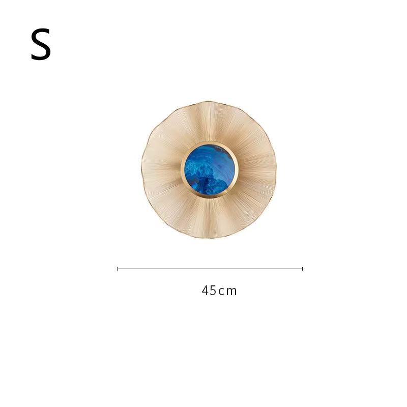 Luxury Blue&Gold Wall Decor