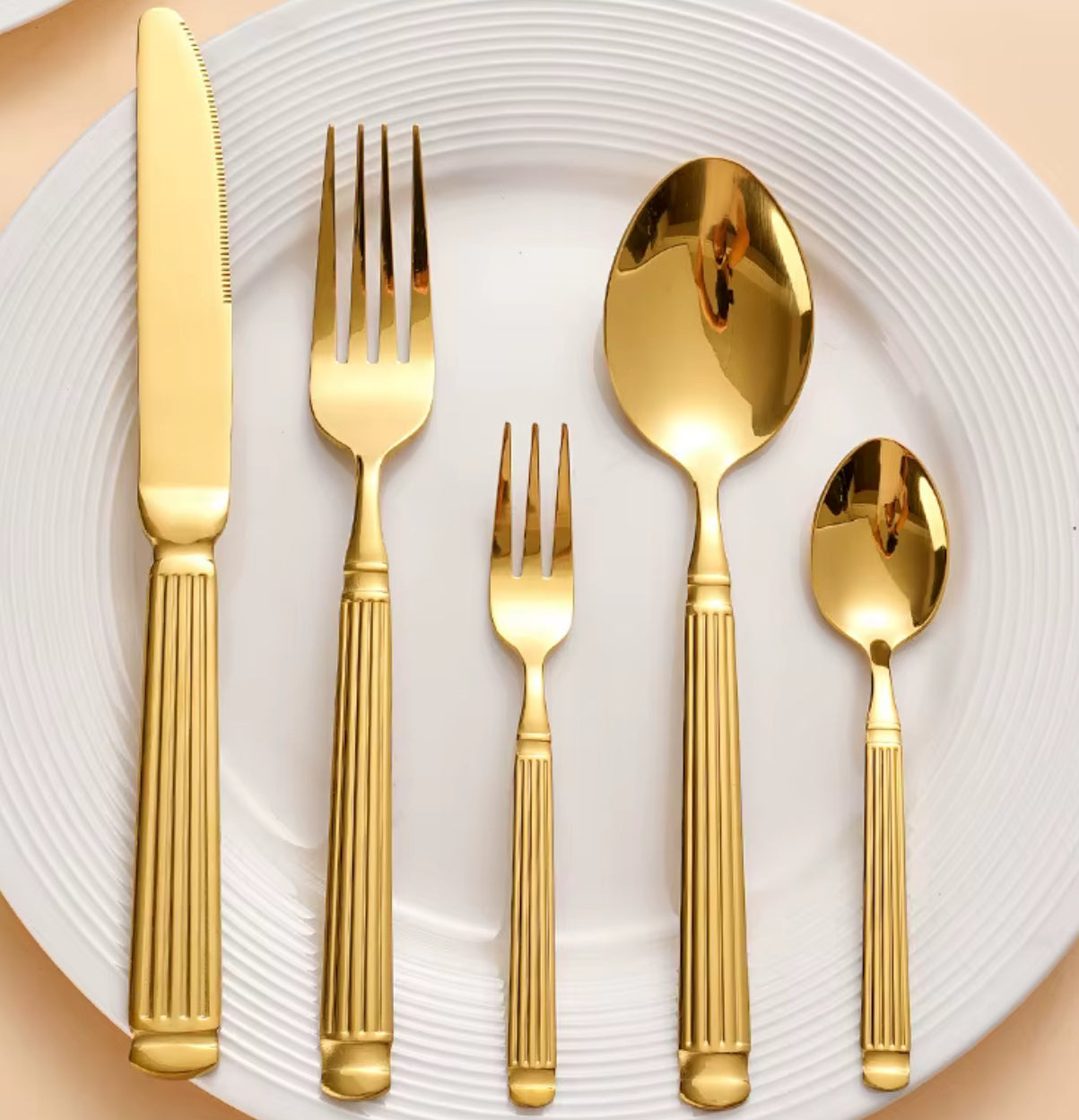 Roman Column Stainless Steel Cutlery Set