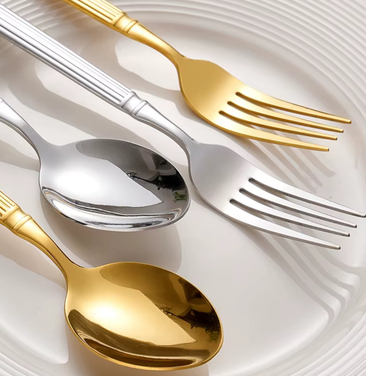 Roman Column Stainless Steel Cutlery Set