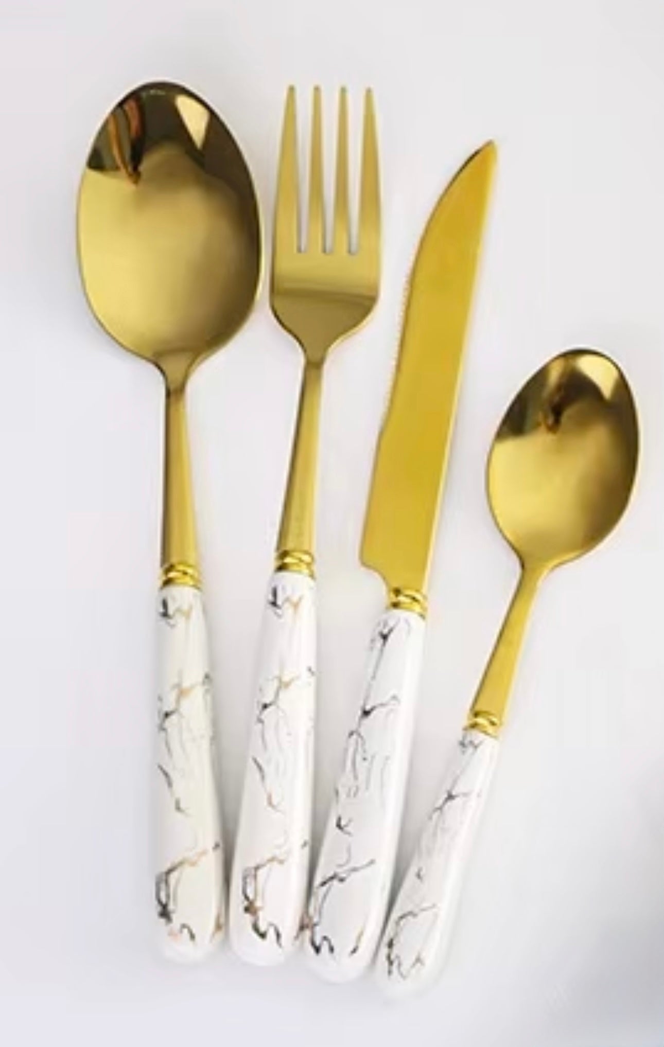 Royal Luxury Ceramic Handle Cutlery Set