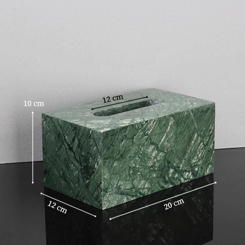 Indian Green Natural Marble Bathroom Accessories Set