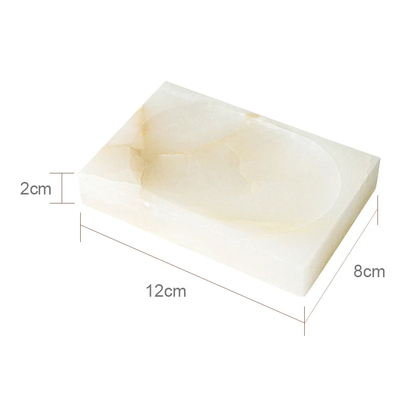Elegant Onyx Natural Marble Bathroom Set