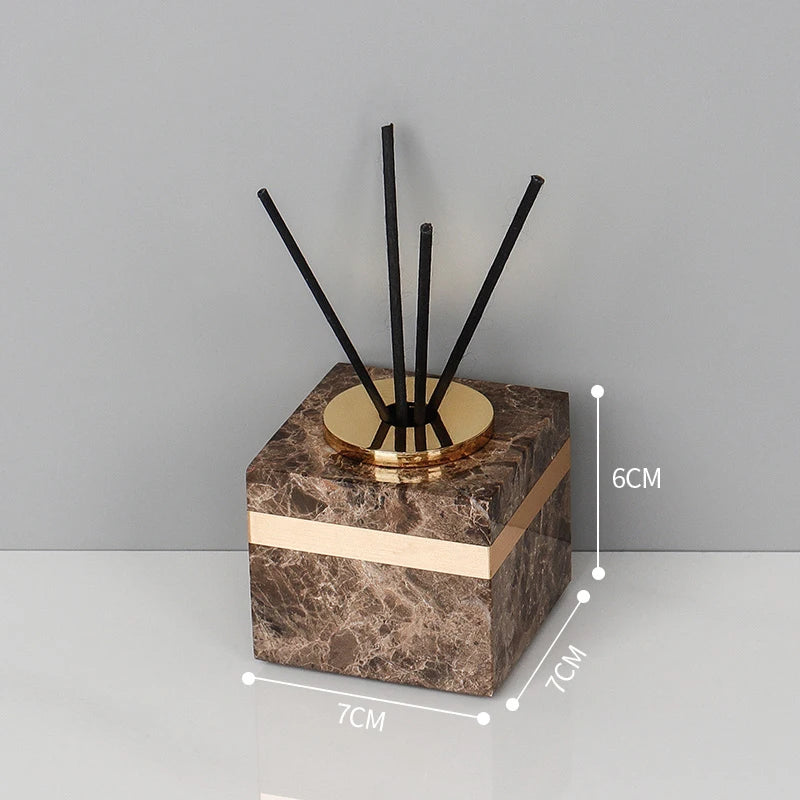 Emperador Dark Natural Marble Bathroom Set