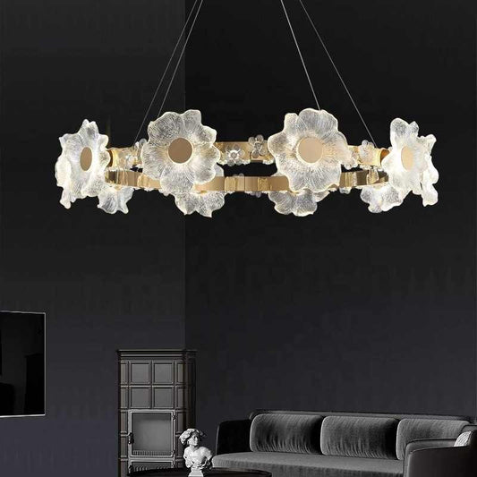 Modern Flower Chandelier