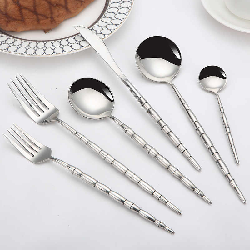 Inna Bamboo Handle Cutlery Set