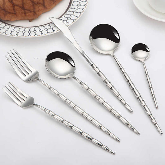 Inna Bamboo Handle Cutlery Set