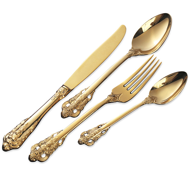 Baroque Style Modern Royal Cutlery Set