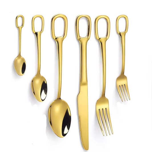 Hanging Hole Cutlery Set