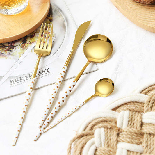Polka Dots  Cutlery Set