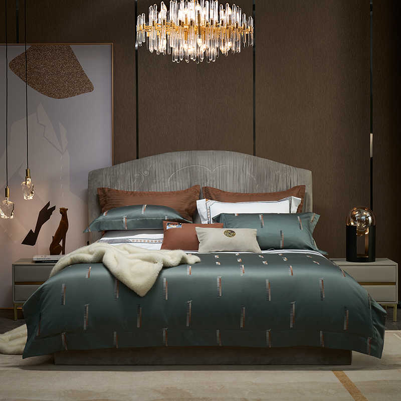 Jacquard 700TC Egyptian Cotton Bedding Set