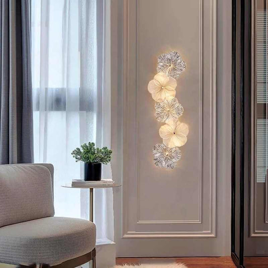Luxury Floral Wall Decorative Lamp