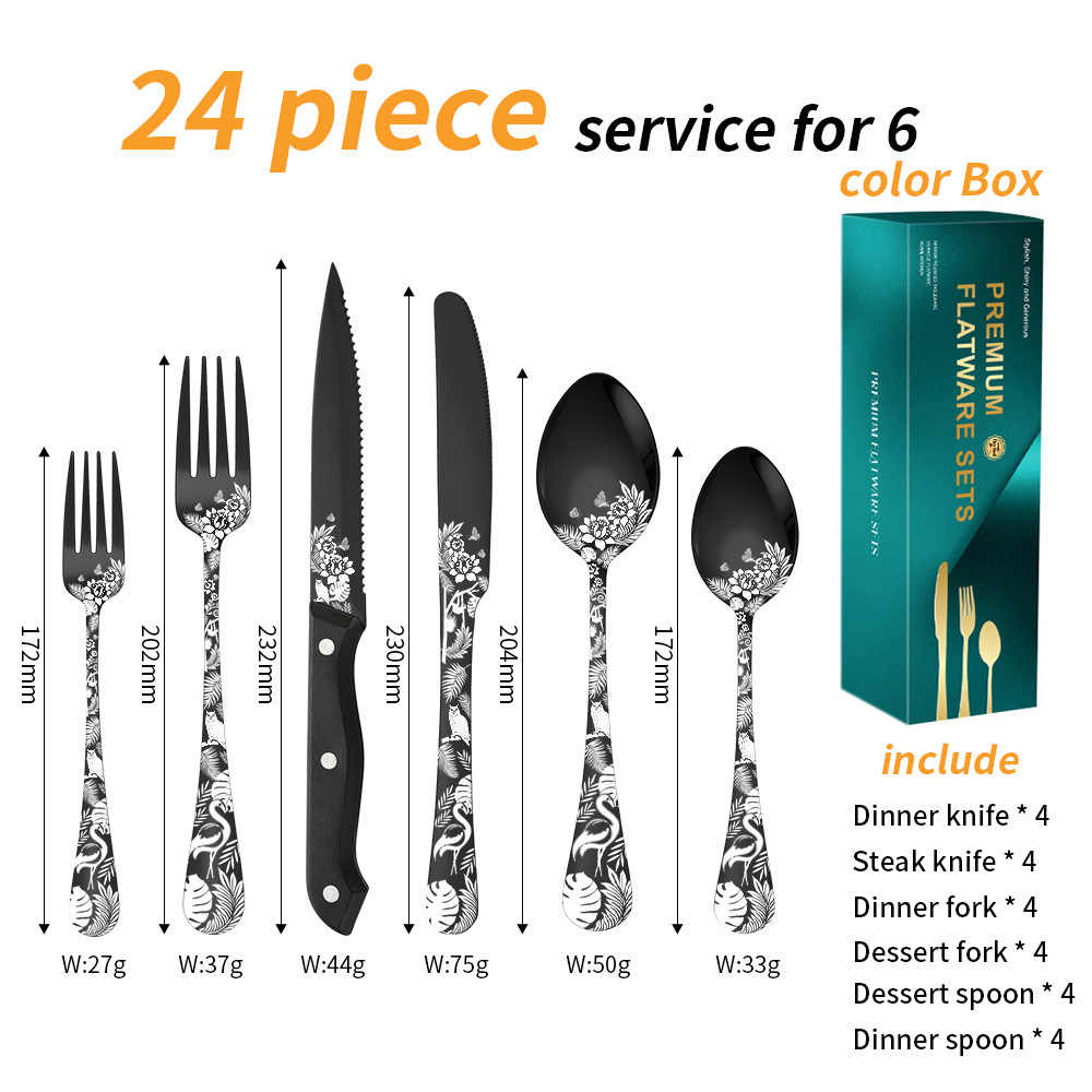 Embroided Cutlery Set