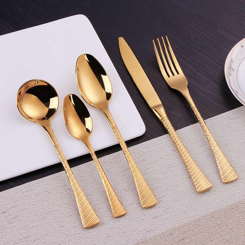 Snakeskin Handle Cutlery Set