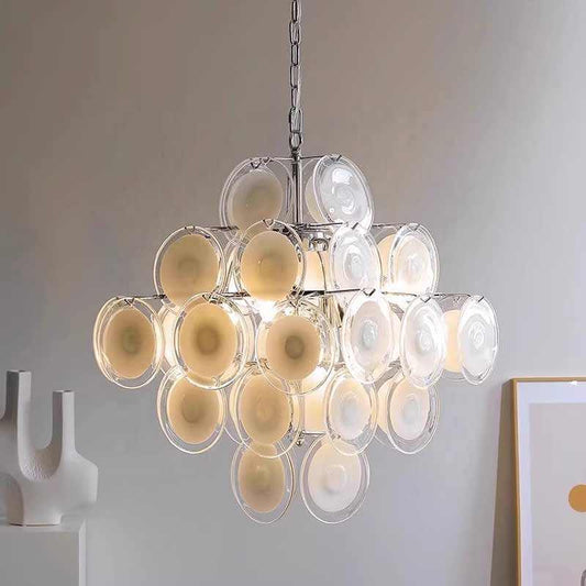 Modern Shell Inspired Chandelier Lighting