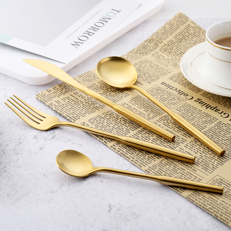 Luxury Baroque Style Cutlery Set