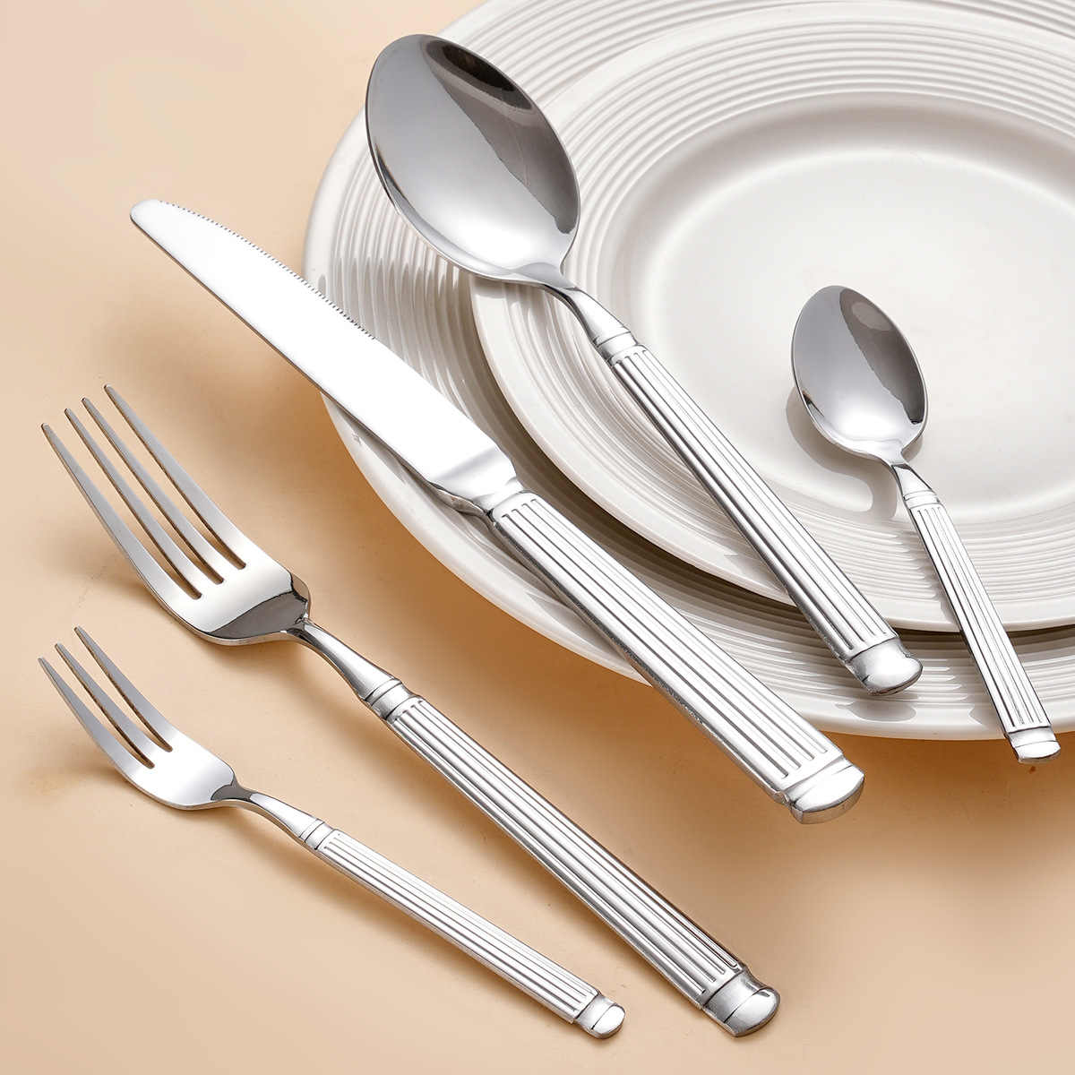 Roman Column Stainless Steel Cutlery Set