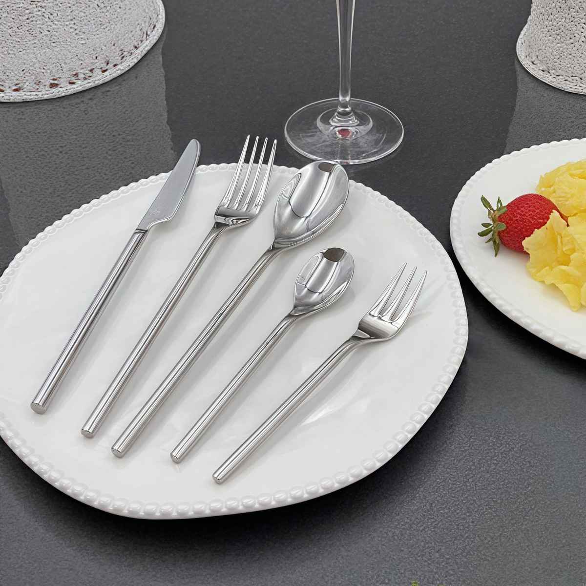 Luxury Round Handle Cutlery Set