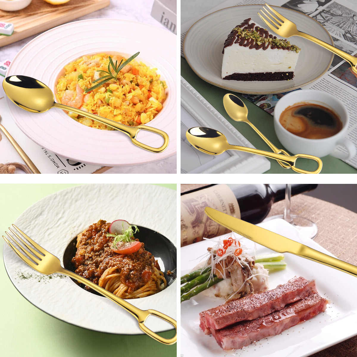 Hanging Hole Cutlery Set