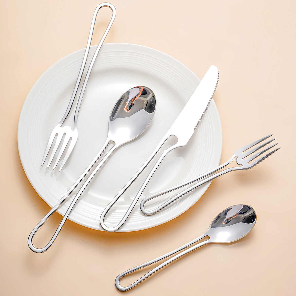 Hollow Handle Cutlery Set