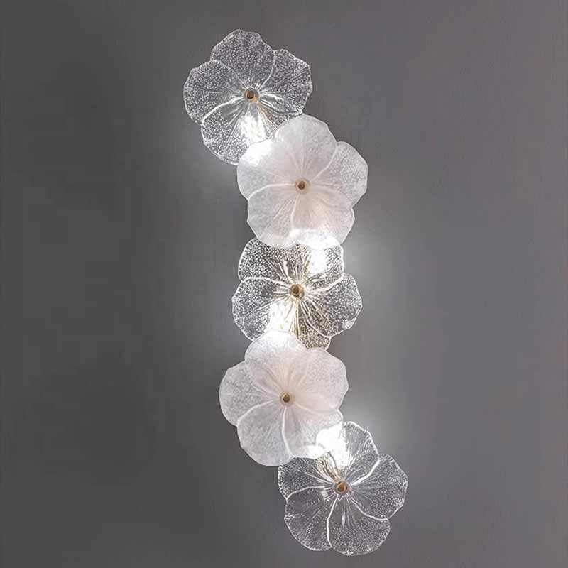 Luxury Floral Wall Decorative Lamp