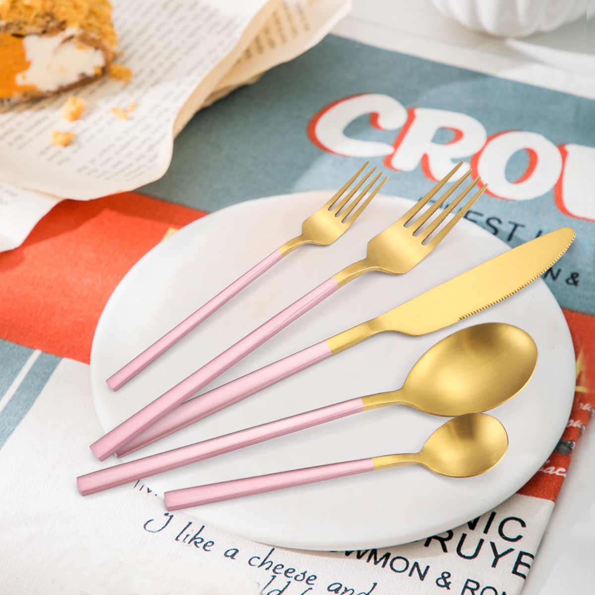 Ines Matte Cutlery Set