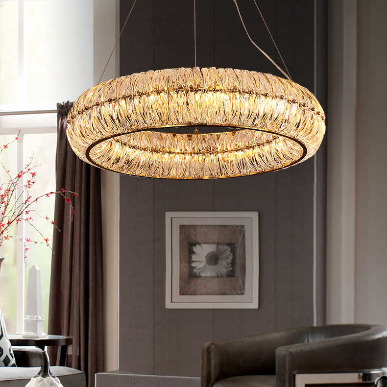 Nordic Light Luxury Creative Glass Chandelier