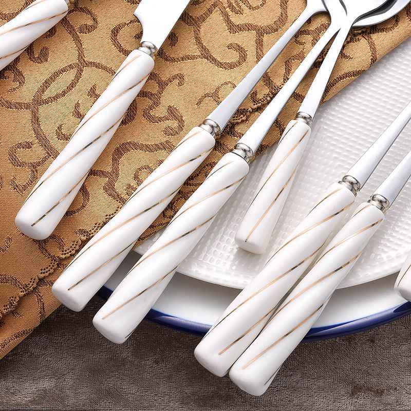 Nola Ceramic Cutlery Set