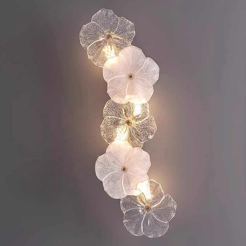 Luxury Floral Wall Decorative Lamp
