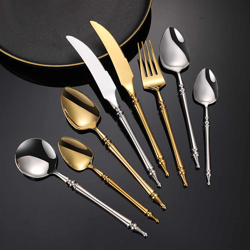 Retro Roman Luxury Cutlery Set