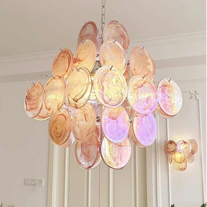 Modern Shell Inspired Chandelier Lighting