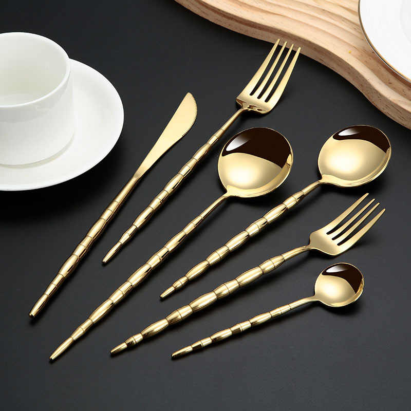 Inna Bamboo Handle Cutlery Set