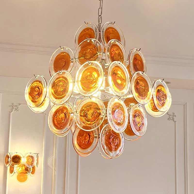 Modern Shell Inspired Chandelier Lighting