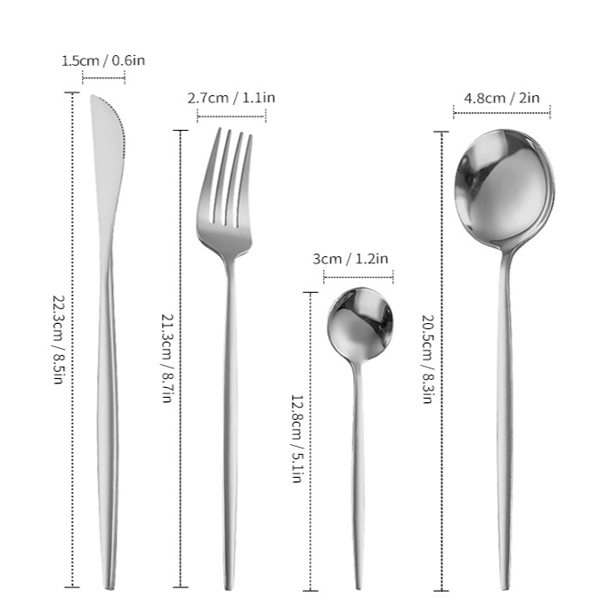 Amira Luxury Cutlery Set