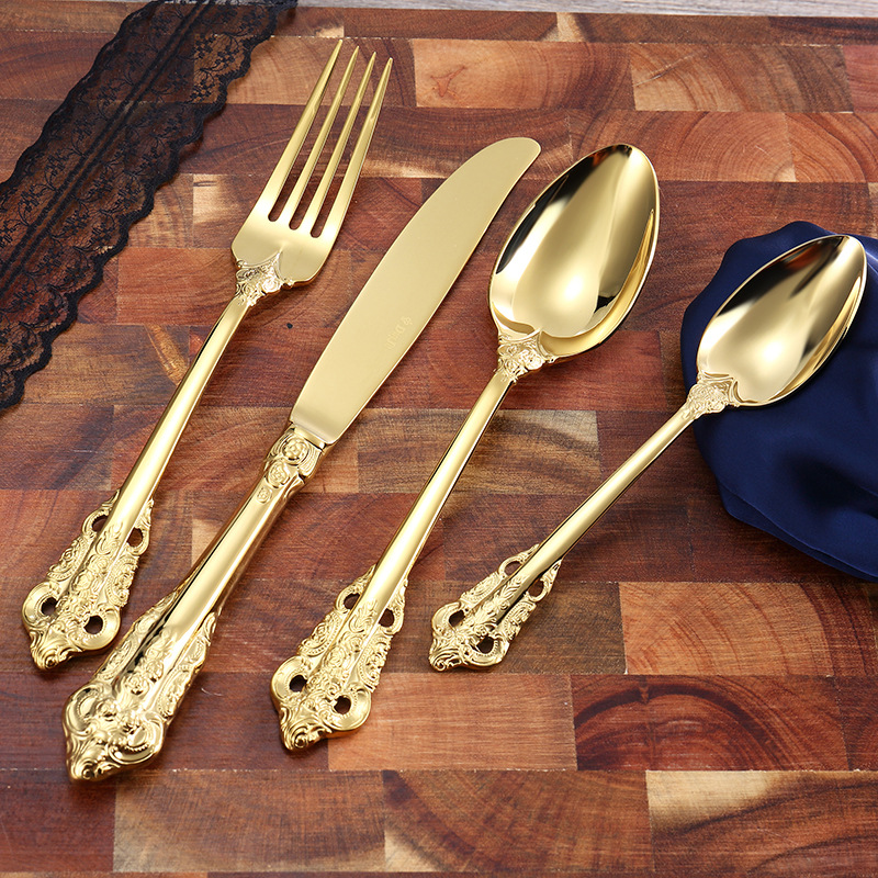 Baroque Style Modern Royal Cutlery Set