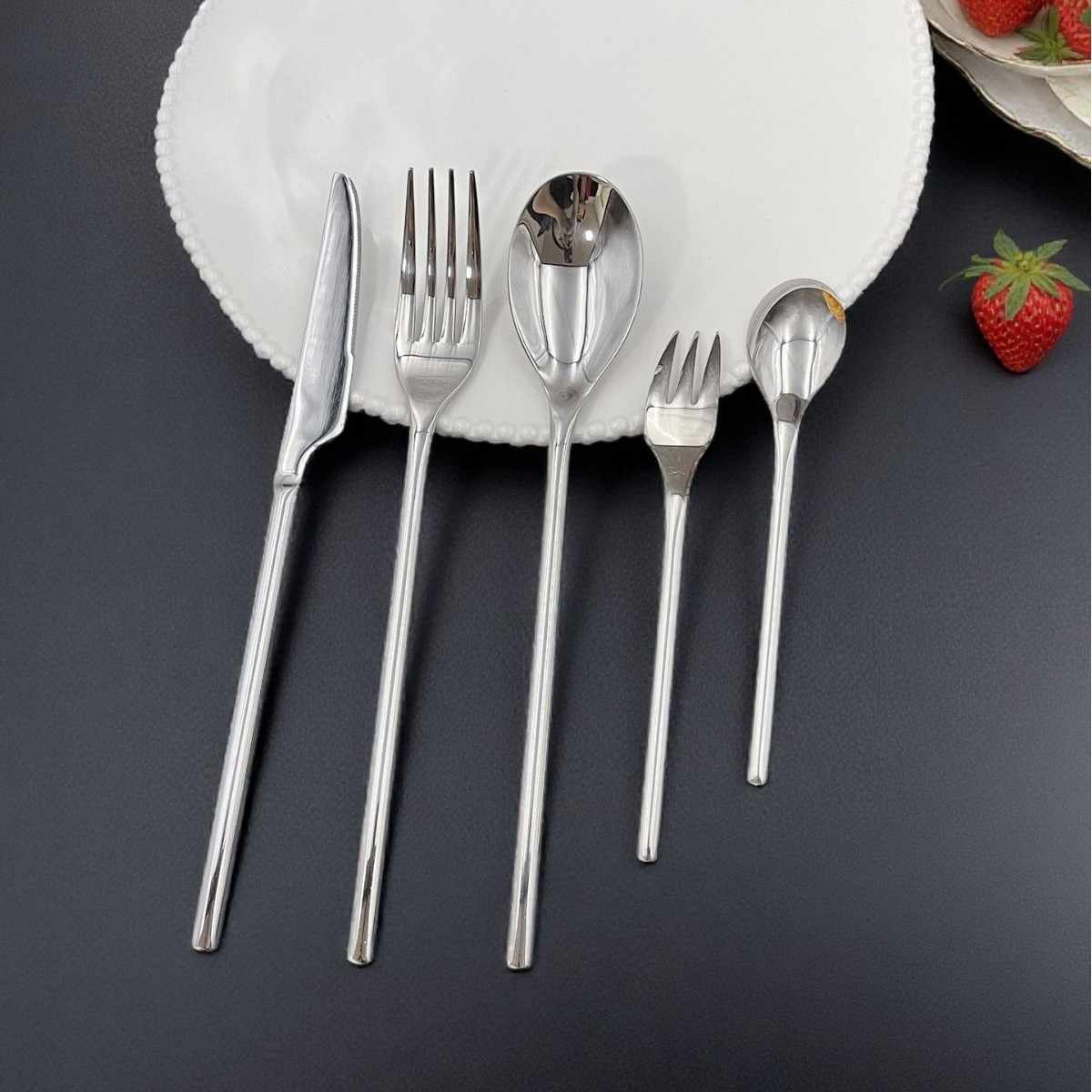 Luxury Round Handle Cutlery Set