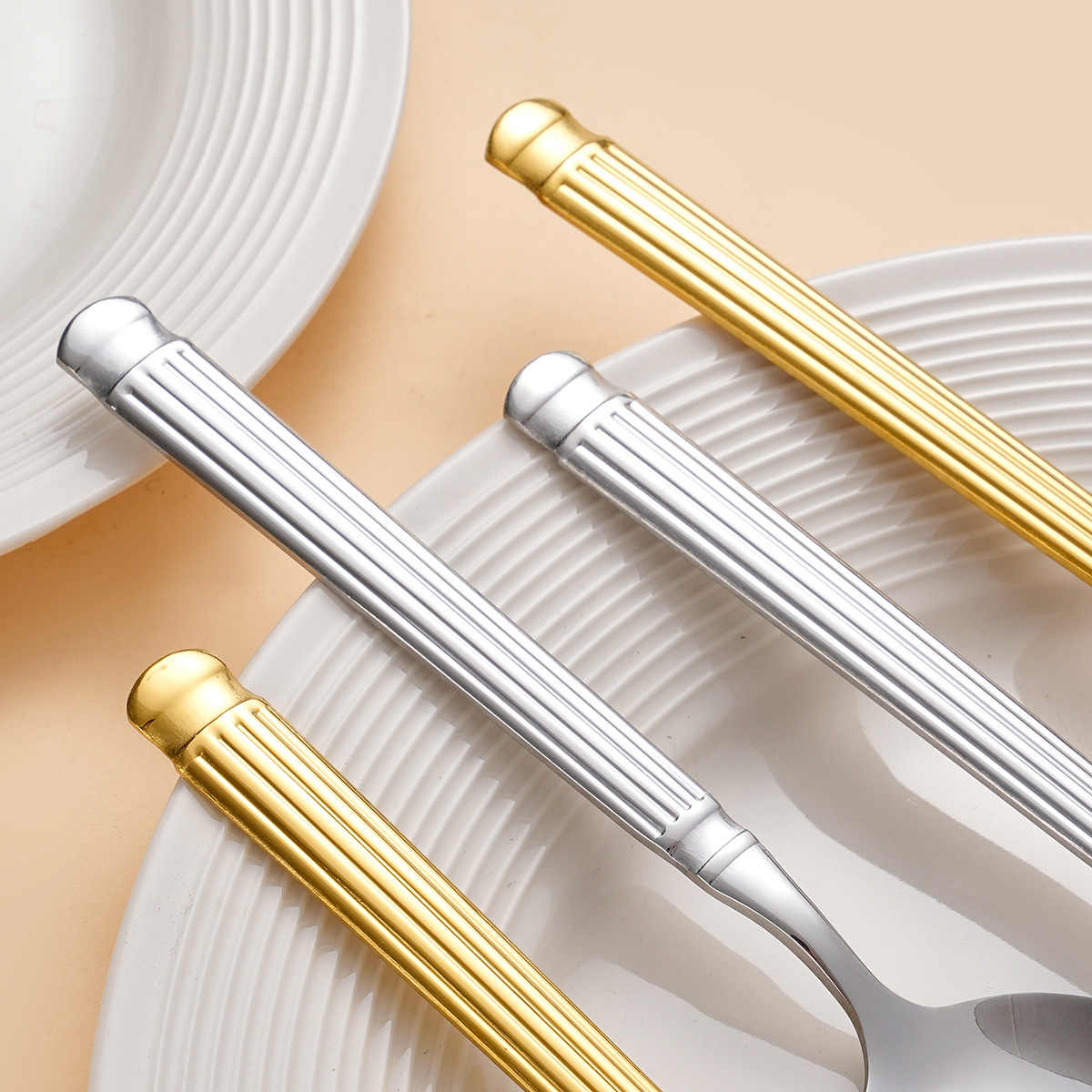 Roman Column Stainless Steel Cutlery Set