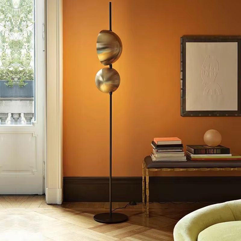 Minimalistic Double Head Floor Lamp