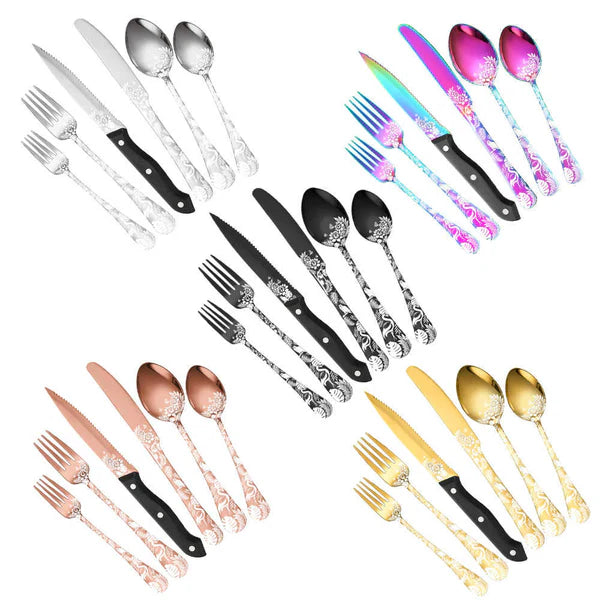 Embroided Cutlery Set