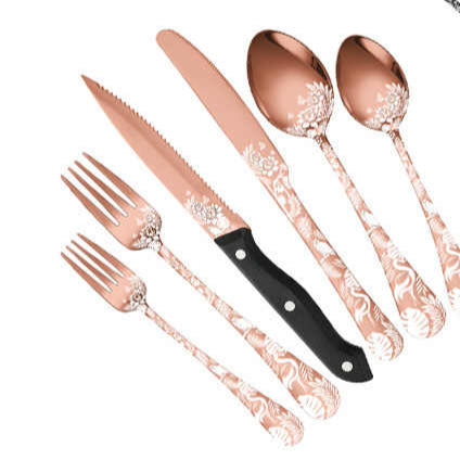 Embroided Cutlery Set