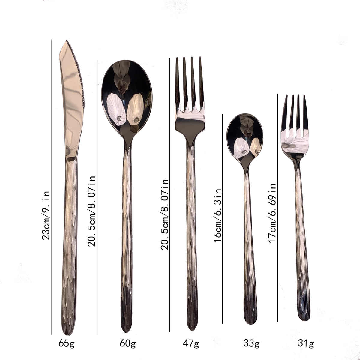 Lolla Tree Pattern Handle Cutlery Set